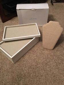 Stella &amp; Dot Display Set 5 Trays 1 Bust
