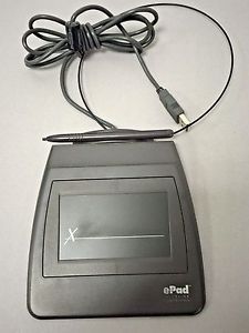 Epad-link epad electronic signature pad 54-65885 - usb - nice condition for sale