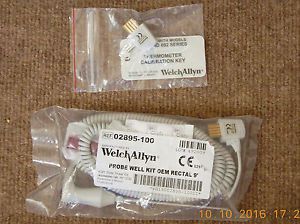 Welch allyn rectal temperature probe 02691-100 for sale