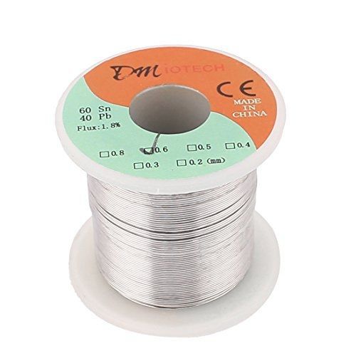 DMiotech® 0.6mm 200g 60/40 Tin Lead Roll Soldering Solder Wire Reel