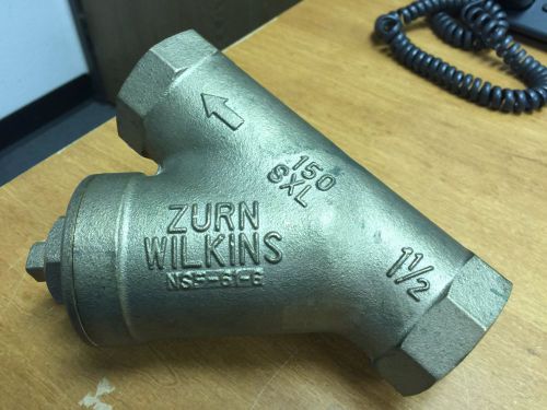 Zurn/Wilkins 1 1/2&#034; Y  NSF-61-6