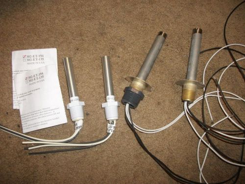 LOT OF 4 FIRE DETECTION SENSORS DETECT-A-FIRE,THERMOTCH