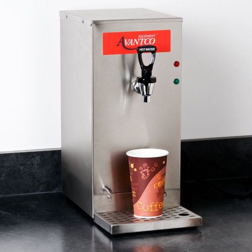 Hot water dispenser 1.5 gallon avantco stainless steel 120v, 1450w for sale