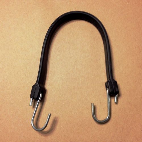 15&#034; epdm tarp strap with 2 1/2&#034; steel s hooks - quanity 12 pieces - smbp # 55050 for sale
