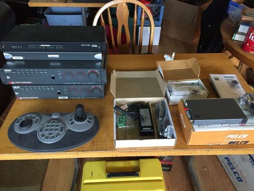 2 pelco 4816 dvr 16 camrea hook up  8tb storage in each one. with many extras for sale