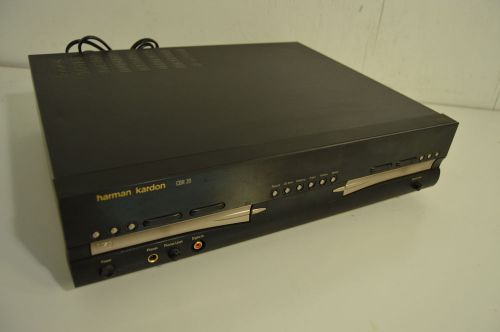 Harman Kardon CDR20 Dual Disc CD Burner Compact Disc Player Recorder
