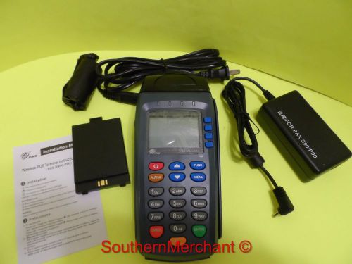 Pax s90 3g gsm 192mb wireless v.3 terminal/printer/pin pad/emv/contactless for sale