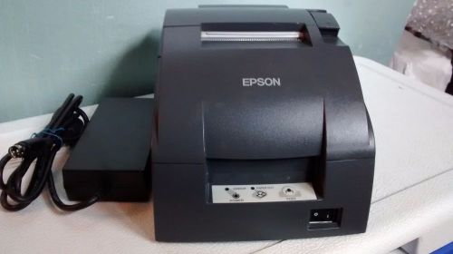 Epson tm-u220b m188b  autocut printer ethernet interface with power supply  #aa5 for sale