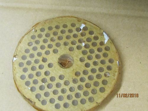 fine grind Meat Grinder plate #32  3/16 inch hole