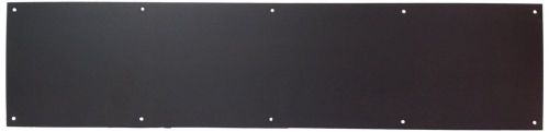 Don-Jo 90 Metal Kick Plate Oil Rubbed Bronze Finish 34&#034; Width x 6&#034; Height 3/6...