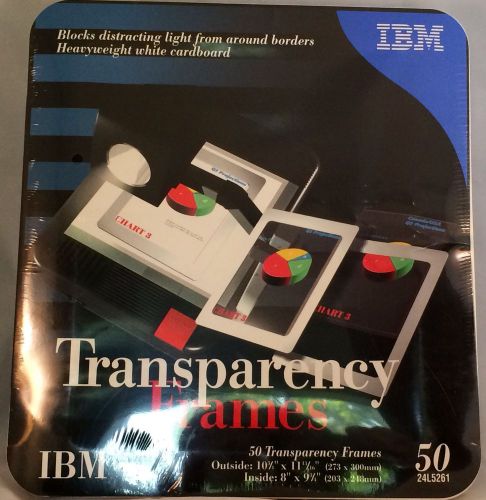 IBM Transparency Frames