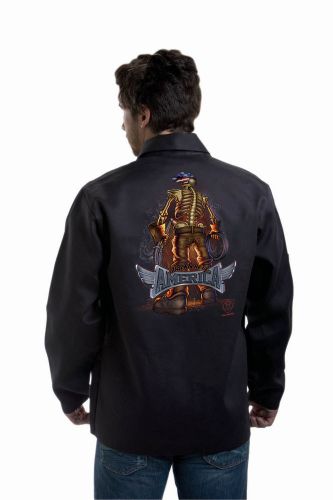 Tillman 9061 &#034;backbone of america&#034; welding jacket  m - 3x for sale