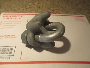10 New 1/2&#034; Drop Forged Heavy Duty Galvanized Wire Rope Clips