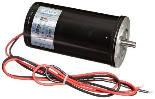 Leeson 970.621 Low Voltage Commercial DC Metric Motor, 56D Frame, B14 Mounting,