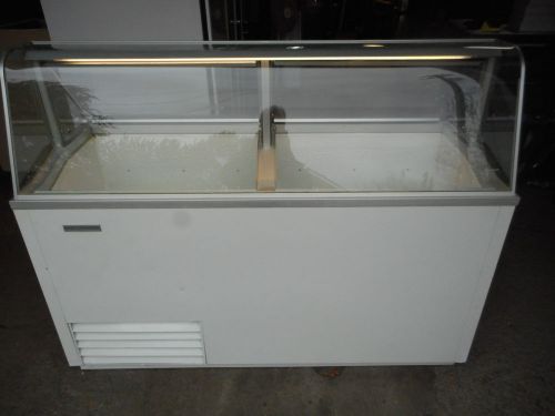 Hussman 6&#039; Ice Cream Dip Cabinet, holds 12 tubs, w/tub holders, Low Profile