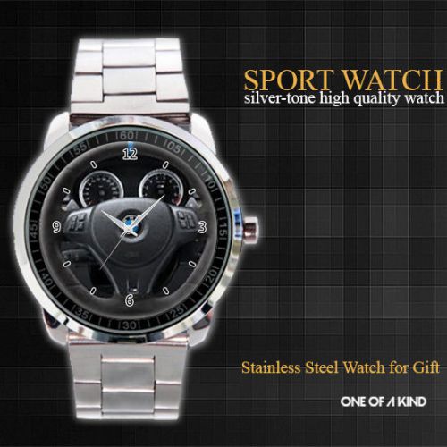 BMW M Sport series steering Wheel sport Metal Watch