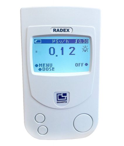 RADEX RD1503+ with Dosimeter: High accuracy geiger counter radiation detector
