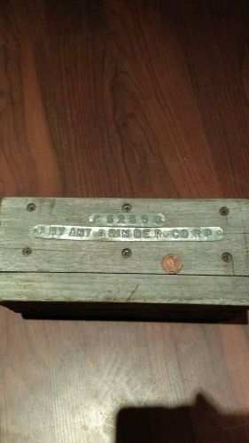 Bryant tool grinder springfield vt sand mold.?