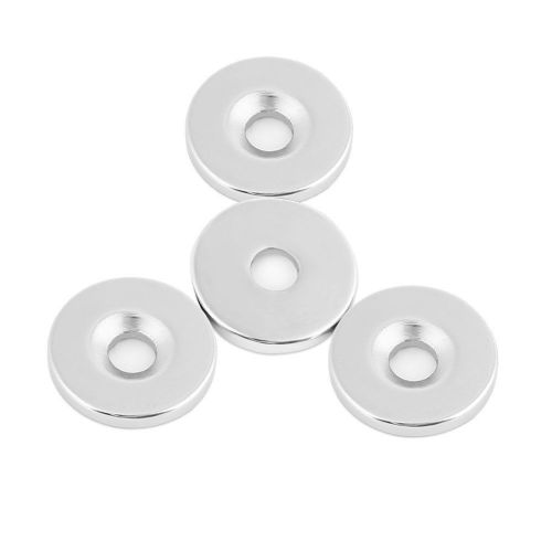 10pcs Mini N38 Strong NdFeB Round Magnet Counter Sink Hole DIY Intelligent Gift