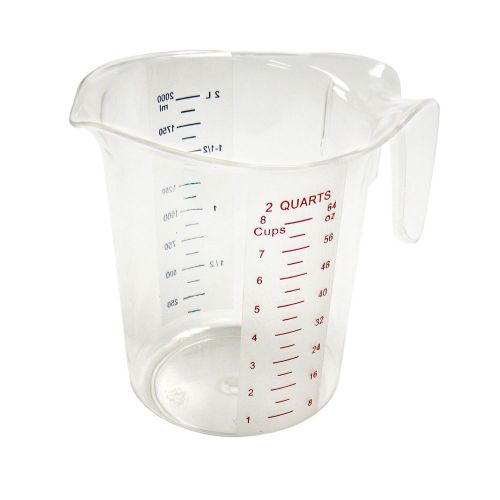 Winco pmcp-200 pc measuring cup, 2qt for sale