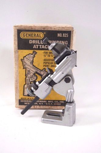 General Tools # 825 Drill Grinding &amp; Sharpening Attachment Free Priority Ship
