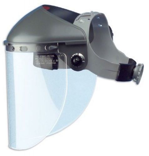 Fibre-Metal 280-F400 High Performance Faceshield Headgears, Gray Noryl with F...