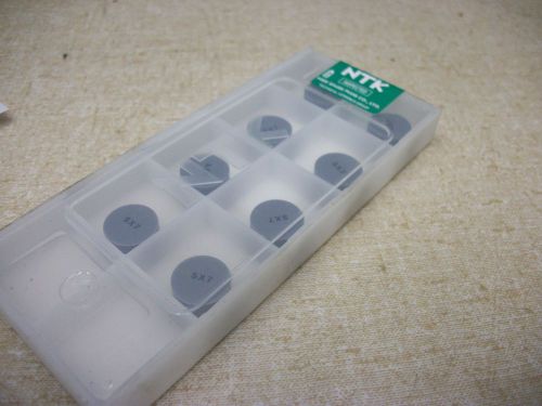 NTK Round Ceramic Inserts SX7RNGN 120700 to 0820 (SET OF 8)