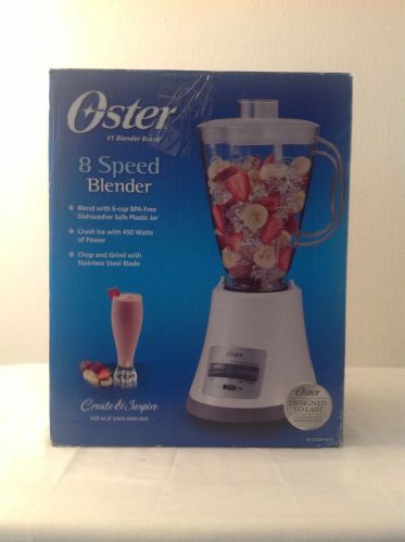 216 - oster 8 speed plastic jar blender - 6 cup jar for sale
