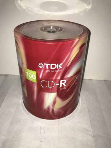 TDK 100 pack CD-R