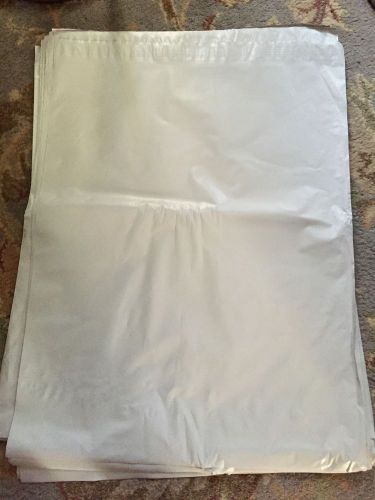 Tuffshield Premium White Poly Mailer-Size 7-19&#034;x24&#034;-25 Count-new