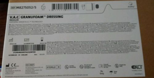 V.a.c. granufoam dressing medium for kci  wound vac therapy box of 5 for sale