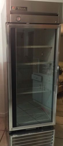 True t-23fg single door upright freezer for sale