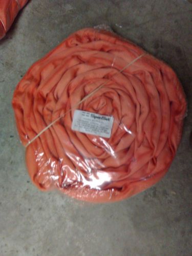 Spanset 10&#039; orange twintex round sling choker lifting strap 62000lbs for sale