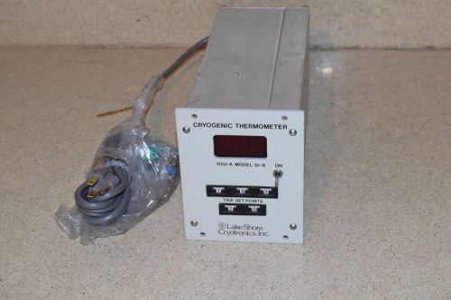 Lakeshore cryotronics digi-k model di-8 cryogenic thermometer (#1b) for sale