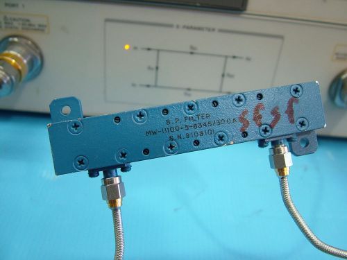 Filter CF: 6.33GHz RF Bandpass BW: 300MHz MW-11100-5-6345/300A