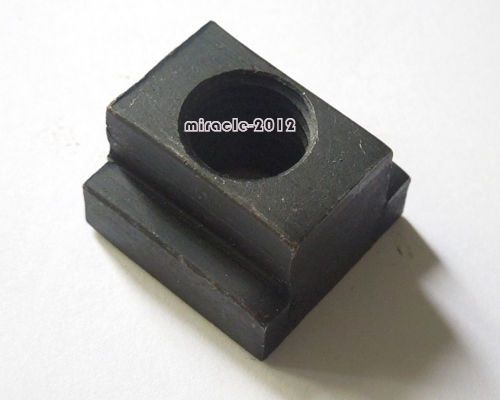 T-slot nut 5/8 slot nuts clamping black oxide 5pcs for table slot milling for sale