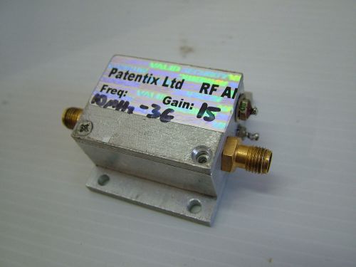 RF amplifier 10MHz - 3GHz 15dB low noise P60517