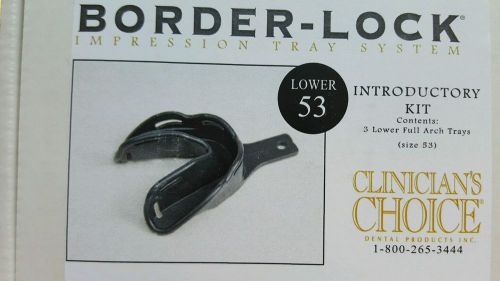 Clinicians Choice Border-lock Impression tray