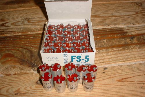 Lot of 30 Voss FS-54 6 8 W Flourescent Lamp Starters NIB
