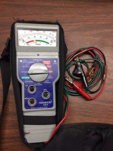 Tempo Sidekick T&amp;N Twisted Pair Stress Leakage Telephone Test Set