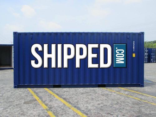 20ft NEW ONE TRIP STEEL SHIPPING CONTAINER / HOME / CARGO / STORAGE in BOSTON MA