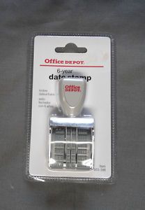 Office Depot 6 Year Date Stamp
