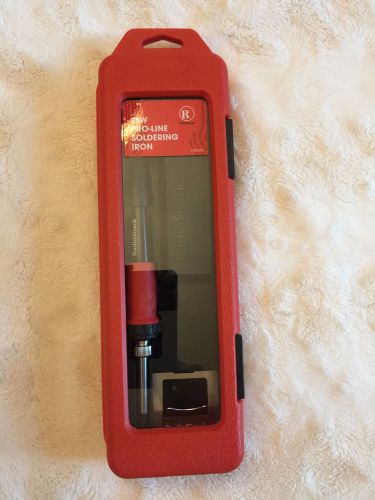 Radio Shack  25W Pro-Line Soldering Iron #6400206 with Plastic Storage Case