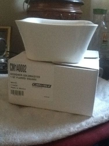 (2) Coldmaster by Carlisle CM14002 this is a 1qt great to keep food gold for the