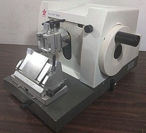 Sakura accu-cut srm 200 cw rotary microtome w/ retraction - perfect! - tested! for sale