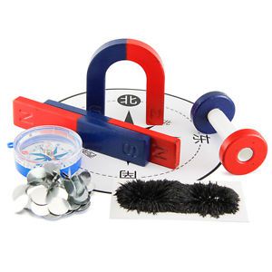 Free shipping 6pcs/set magnet kit for education science experiment tools magnets for sale
