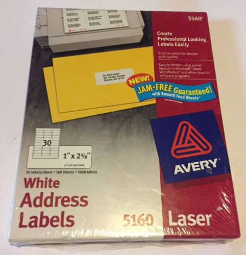 Avery 5160 Laser