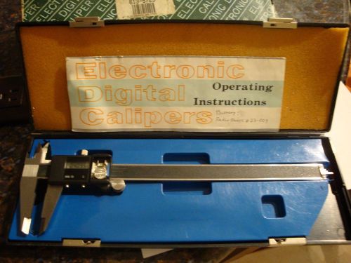 8&#034; DIGITAL CALIPER ELECTRONIC STAINLESS STEEL PROFESSIONAL