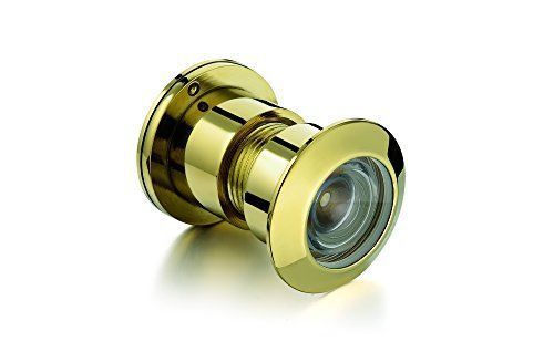 Togu TG3828YG-PVD Brass UL Listed 220-degree Door Viewer with Heavy Duty Privacy