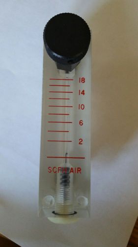Rotameter 0-18 Scfh Air flow meter